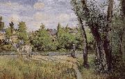 Camille Pissarro Multi pont de-sac under the sun Schwarz Germany oil painting artist
